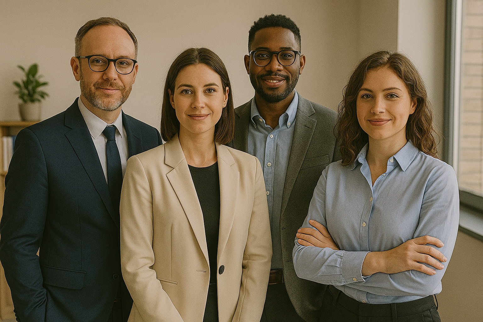 Profesionales de contabilidad trabajando